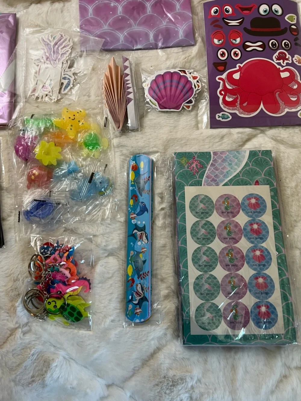 Mermaid Party Supplies Bundle Ocean Theme Decor Favors Kids Birthday